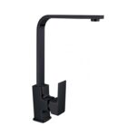Miscelatore lavello canna ELEGANT alta nero opaco