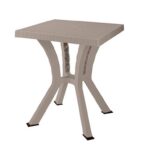 Tavolo RIGOLETTO ELITE Cm 60X60 Tortora