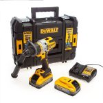 Trapano avvitatore a batteria con percussione 18V 2x5Ah POWERSTACK DEWALT DCD999H2TK - immagine 2