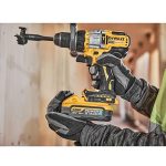 Trapano avvitatore a batteria con percussione 18V 2x5Ah POWERSTACK DEWALT DCD999H2TK - immagine 4