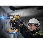 Trapano avvitatore a batteria con percussione 18V 2x5Ah POWERSTACK DEWALT DCD999H2TK - immagine 5