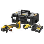 DEWALT Smerigliatrice 125 mm 2 batt. Powerstack 18V DCG409H2T-QW