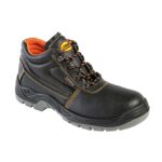 Scarpa alta pelle nera S3 RS CE Tg.45