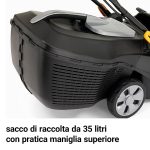 Tosaerba Tagliaerba a Batteria Alpina AL1 3420 LI 20V 2AH 34 cm 2 batterie - immagine 4