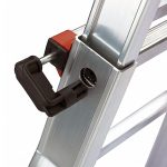 Scala multiuso Marchetti Squadra Più alluminio gr. 4+4 4 posizioni 150kg - immagine 5