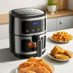 Friggitrice ad Aria Lostech LS-AF01 8 Lt. 1400W - immagine 3